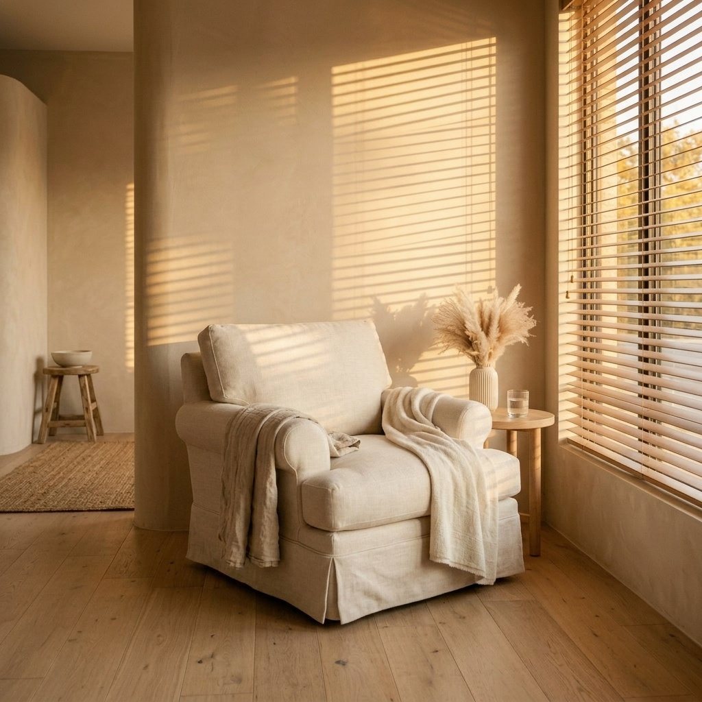 A calm, sunlit corner of the ellyvate space